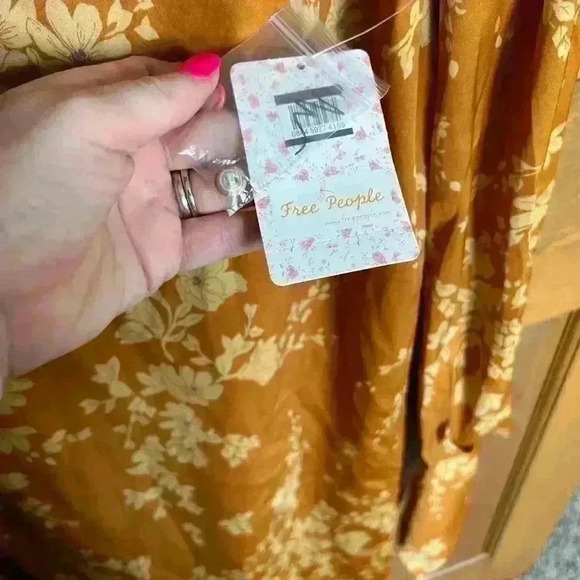 Beautiful Free People Printed Mini Dress - Picture 5 of 6